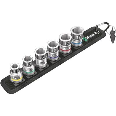 Wera Gürtel C 1 Zyklop Sechskantschlüsselsatz - Steckschlüsselset Wera Gürtel C 1 Zyklop Sechskantschlüsselsatz - Steckschlüsselset