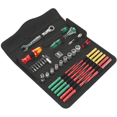 Zestaw narzędzi mechanicznych Wera 05135871001 kompaktowy z 35 narzędziami Zestaw narzędzi mechanicznych Wera 05135871001 kompaktowy z 35 narzędziami