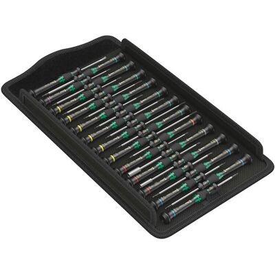 Wera Kraftform Micro Big Pack 1 Skruvmejselsats - Precision Verktyg för Mikro Skruvar Wera Kraftform Micro Big Pack 1 Skruvmejselsats - Precision Verktyg för Mikro Skruvar