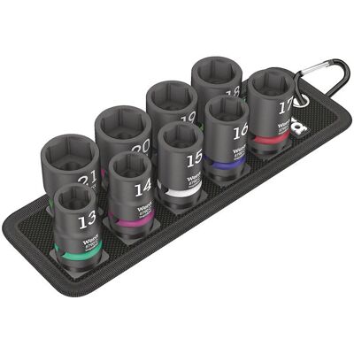 Wera Impact Socket Set - Hexagon Impact Tools for Impact Drivers Wera Impact Socket Set - Hexagon Impact Tools for Impact Drivers