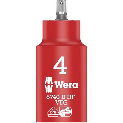 Wera - Geïsoleerde Zyklop Bitnuss 3/8" - Veiligheid Wera - Geïsoleerde Zyklop Bitnuss 3/8" - Veiligheid