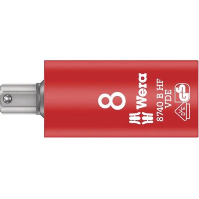 Wera Izolowana Szóstokątna Nasadka - 8mm, 3/8" Napęd - Bezpieczeństwo VDE Wera Izolowana Szóstokątna Nasadka - 8mm, 3/8" Napęd - Bezpieczeństwo VDE