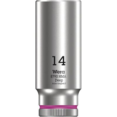 Wera 8790 HMA Deep Socket - 1/4" - Gray Wera 8790 HMA Deep Socket - 1/4" - Gray