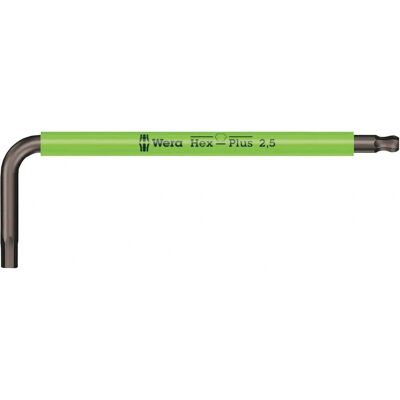 Wera 05022671001 L-formet sekskantsnøkkel - Flerfarget, kort, 2,5 mm - Nøkkel Wera 05022671001 L-formet sekskantsnøkkel - Flerfarget, kort, 2,5 mm - Nøkkel