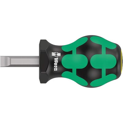 Wera 335 Compact Screwdriver - Hexagon Anti-Roll, Precision, 8mm Wera 335 Compact Screwdriver - Hexagon Anti-Roll, Precision, 8mm