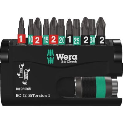 Wera Modelo 05136385001 - Juego de Puntas para Destornillador Universal Wera Modelo 05136385001 - Juego de Puntas para Destornillador Universal
