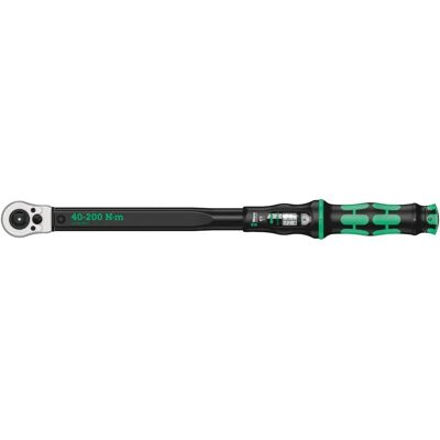 Wera - Haga clique em torque c 3 Push r / l - Chave de torque ajustável - 40-200 Nm Wera - Haga clique em torque c 3 Push r / l - Chave de torque ajustável - 40-200 Nm