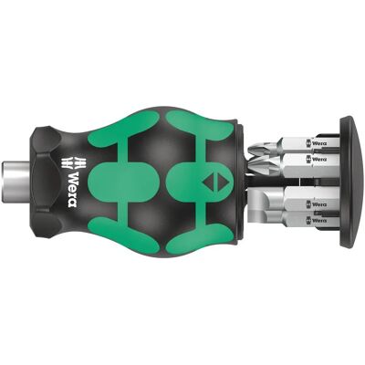 Destornillador Multi-bits compacto Wera Kraftform Stubby Destornillador Multi-bits compacto Wera Kraftform Stubby