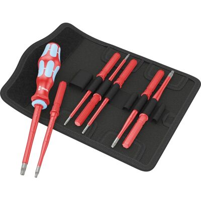 Wera - Set mit 8 Edelstahl VDE Schraubenziehern - Schraubendreher-Set Wera - Set mit 8 Edelstahl VDE Schraubenziehern - Schraubendreher-Set