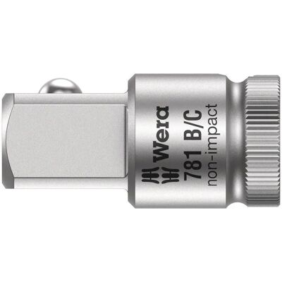 Wera 781 B/C Connection Part - Square Drive 3/8" - 1/2" x 36 mm Wera 781 B/C Connection Part - Square Drive 3/8" - 1/2" x 36 mm