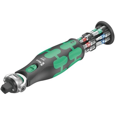 Wera Zyklop Pocket 13-delt ratchet sæt - Sort og Grøn Wera Zyklop Pocket 13-delt ratchet sæt - Sort og Grøn