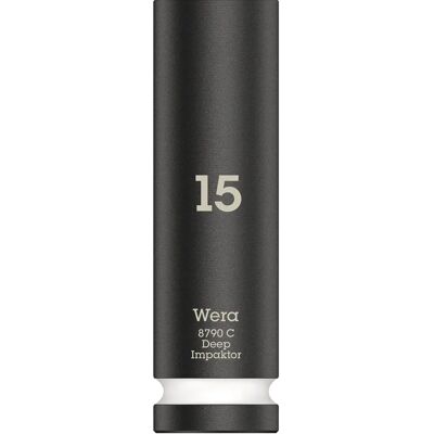 Wera 8790 c Impaktor Dyp Hylse - Robust Sekskant Wera 8790 c Impaktor Dyp Hylse - Robust Sekskant