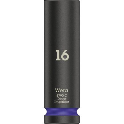 Wera 8790 c Impaktor Dybde Socket 16mm Wera 8790 c Impaktor Dybde Socket 16mm