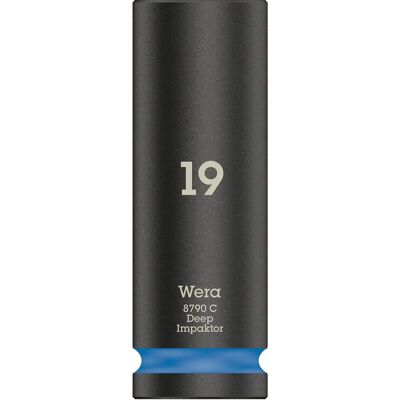 Wera 8790 c Impact Dyp Nøkkel 19mm - For Slagdrill Wera 8790 c Impact Dyp Nøkkel 19mm - For Slagdrill