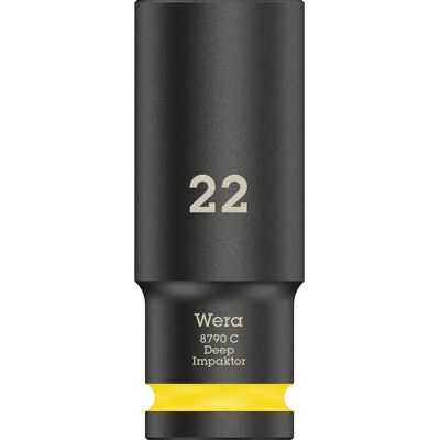 Wera 8790 C Impaktor Deep Sett med Dype Nøkler - Høy Dreiemoment Wera 8790 C Impaktor Deep Sett med Dype Nøkler - Høy Dreiemoment