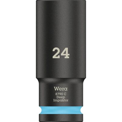Wera 8790 c Impaktor Dyp Hylse - 24 mm 1/2" Wera 8790 c Impaktor Dyp Hylse - 24 mm 1/2"