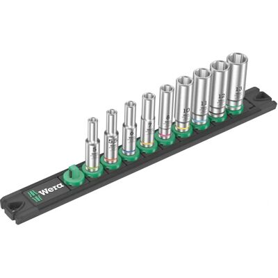 Wera magneettinen mutterityökaluset ja jatkeet - 1/4" syvä Wera magneettinen mutterityökaluset ja jatkeet - 1/4" syvä