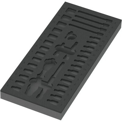 Wera Modèle 9820 Support en mousse bicolore - pièce d'outil - Publicité Wera Modèle 9820 Support en mousse bicolore - pièce d'outil - Publicité