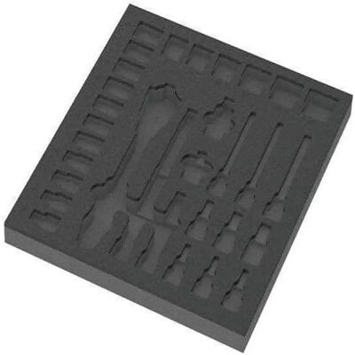 Wera 9822 Insert en Mousse Bicolore - Rangement d'Outils - Publicité Wera 9822 Insert en Mousse Bicolore - Rangement d'Outils - Publicité