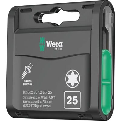 Wera TX 20 - 20 osainen Torx-ruuvityökalu Wera TX 20 - 20 osainen Torx-ruuvityökalu
