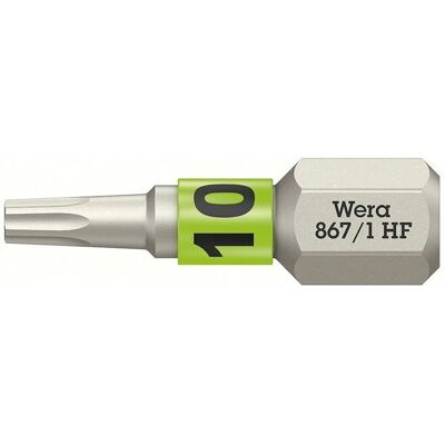Wera 867/1 Inlägg TORX - Hög Kvalitet - 10 st Wera 867/1 Inlägg TORX - Hög Kvalitet - 10 st