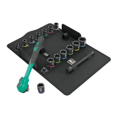 Wera 05005530001 Ráterkészlet - Ergonomikus, 15 db, Zöld Wera 05005530001 Ráterkészlet - Ergonomikus, 15 db, Zöld