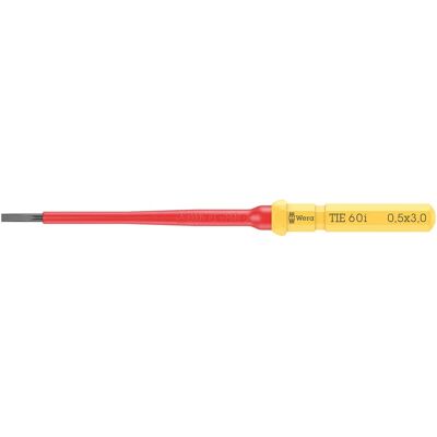 Wera Model 05006501001 Interchangeable VDE Slotted Blade - Screwdriver Wera Model 05006501001 Interchangeable VDE Slotted Blade - Screwdriver