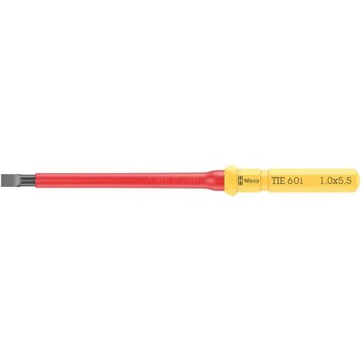 Wera Interchangeable VDE Blade for Slotted Screws - 5.5mm, 157mm Wera Interchangeable VDE Blade for Slotted Screws - 5.5mm, 157mm