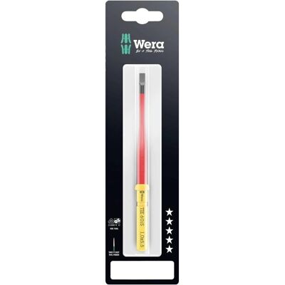 Wera Kraftform Kompakt VDE 60 iS Skruvmejsel - Utbyttbar blad, 5.5 mm Wera Kraftform Kompakt VDE 60 iS Skruvmejsel - Utbyttbar blad, 5.5 mm