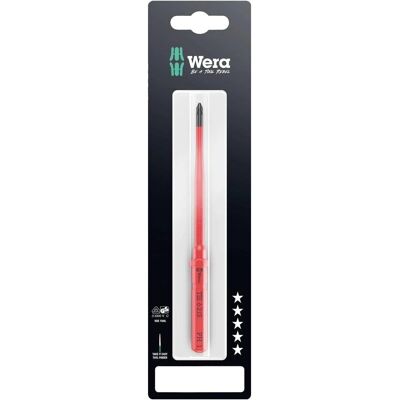 Wera Kraftform Kompakt VDE 62 iS PH 1 - Screwdriver, Interchangeable Blades Wera Kraftform Kompakt VDE 62 iS PH 1 - Screwdriver, Interchangeable Blades