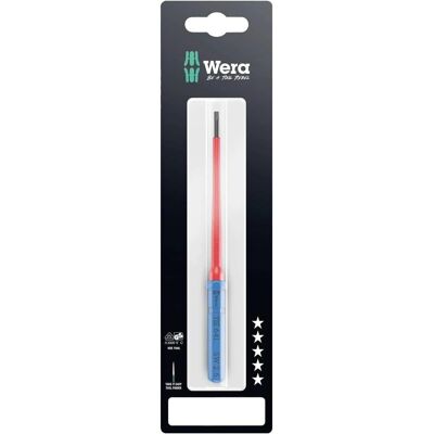 Wera Kraftform Kompakt VDE 64 i 2,5 x 157 mm TIE SB - Geïsoleerde schroefbits Wera Kraftform Kompakt VDE 64 i 2,5 x 157 mm TIE SB - Geïsoleerde schroefbits