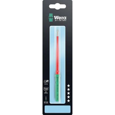 Lama intercambiable Wera VDE para destornillador - TX 20x157mm Lama intercambiable Wera VDE para destornillador - TX 20x157mm