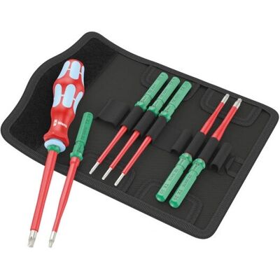 Set de tournevis manuel Wera 05006630001 - Acier inoxydable VDE, 8 pièces - Publicité Set de tournevis manuel Wera 05006630001 - Acier inoxydable VDE, 8 pièces - Publicité