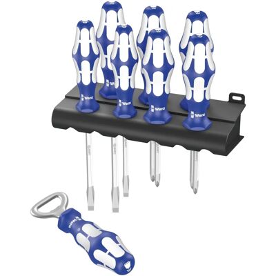 Wera Kraftform Scotland 8-Piece Screwdriver Set Wera Kraftform Scotland 8-Piece Screwdriver Set