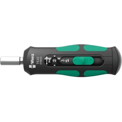 Wera 7510 Kraftform Safe-Torque Speed Śrubokręt - 1-3 Nm Wera 7510 Kraftform Safe-Torque Speed Śrubokręt - 1-3 Nm