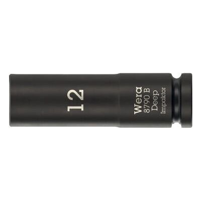 Wera 05005553001 Dyp innflyttingskrok - 3/8'' Tung bruk Wera 05005553001 Dyp innflyttingskrok - 3/8'' Tung bruk