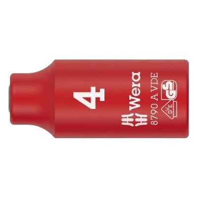 Wera 05005930001 dado de impacto - Aislado VDE, 1/4", 4 x 41 mm Wera 05005930001 dado de impacto - Aislado VDE, 1/4", 4 x 41 mm