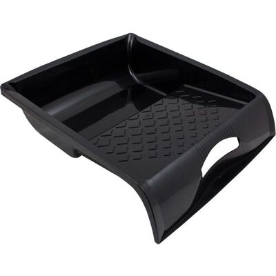 Westex Schwarze Plastik-Malerschale - 320x360mm, Packung mit 6, Rillen Westex Schwarze Plastik-Malerschale - 320x360mm, Packung mit 6, Rillen