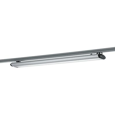 Luminária de sistema LED Waldmann TAMETO - 38W - 1256mm - Alumínio Prata/Preto Luminária de sistema LED Waldmann TAMETO - 38W - 1256mm - Alumínio Prata/Preto