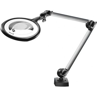 Lâmpada com lupa Waldmann - LED 14W - Cinza Lâmpada com lupa Waldmann - LED 14W - Cinza