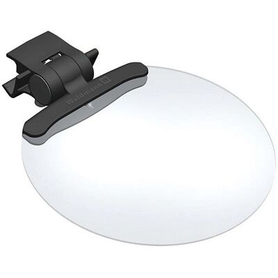 Lente cinza claro Waldmann 130 mm para lâmpadas de haste - Acessório Lente cinza claro Waldmann 130 mm para lâmpadas de haste - Acessório
