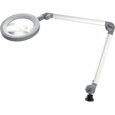 Lâmpada LED com lupa Waldmann - Ajustável, 3,5 dioptrias, 12W, 792lm - Lâmpada LED com lupa Lâmpada LED com lupa Waldmann - Ajustável, 3,5 dioptrias, 12W, 792lm - Lâmpada LED com lupa
