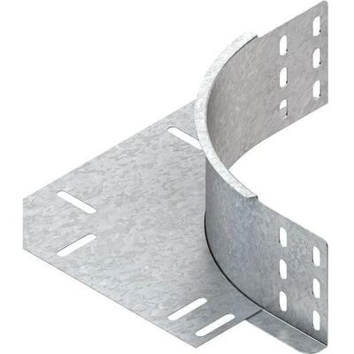 Niedax REK 85 - Kabelrinne Eckstück, 85mm, Stahl - Kabelrinne Verbindung Niedax REK 85 - Kabelrinne Eckstück, 85mm, Stahl - Kabelrinne Verbindung
