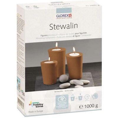 GLOREX Giessmasse Gjutningspulver - Högkvalitativ terrakotta - 1kg GLOREX Giessmasse Gjutningspulver - Högkvalitativ terrakotta - 1kg