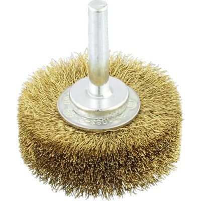 Osborn 0002503542 Brosse ronde en laiton - Arbre de 6mm - Outil de nettoyage lourd - Publicité Osborn 0002503542 Brosse ronde en laiton - Arbre de 6mm - Outil de nettoyage lourd - Publicité