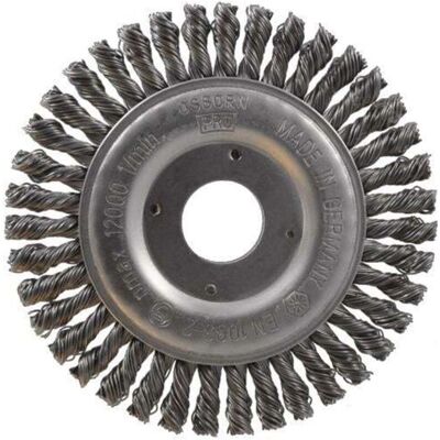 Brosse métallique Osborn - Diamètre 22,23mm - Qualité industrielle - Publicité Brosse métallique Osborn - Diamètre 22,23mm - Qualité industrielle - Publicité
