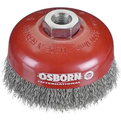 Brosse à tazza en acier inoxydable M14 Osborn - Usage intensif - Publicité Brosse à tazza en acier inoxydable M14 Osborn - Usage intensif - Publicité