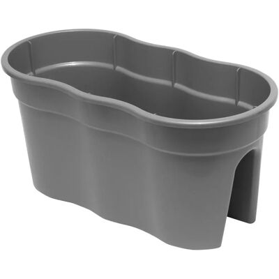 KHW Blumenampel Flowerclip XL Pflanzgefäß - Frostbeständig Wetterfest UV-beständig KHW Blumenampel Flowerclip XL Pflanzgefäß - Frostbeständig Wetterfest UV-beständig