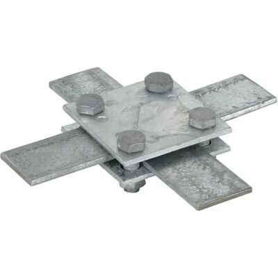 Dehn + Soehne Klemmverbinder - 318033 - Silber - DIN EN 62561-1 Standard Dehn + Soehne Klemmverbinder - 318033 - Silber - DIN EN 62561-1 Standard