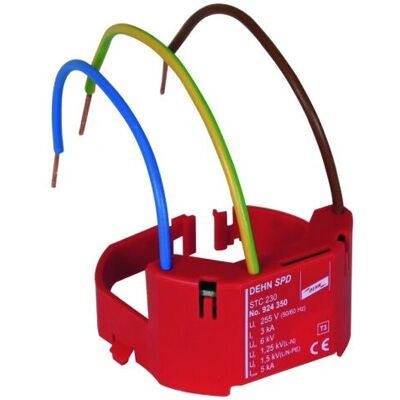 DEHN STC 230 Protector de sobretensiones - Tipo 3, 230V, 0,12m DEHN STC 230 Protector de sobretensiones - Tipo 3, 230V, 0,12m